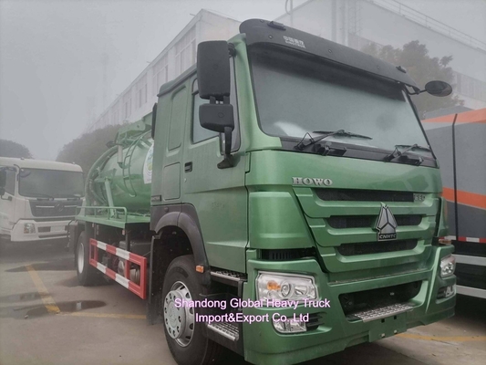 HOWO 20cbm 4*2 Direito 266HP camião de sucção de esgoto