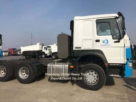 Sinotruk HOWO Novo / Usado 371HP Euro 2 6X4 Rhd Direito Direito Caminhão Caminhão Tractor Truck