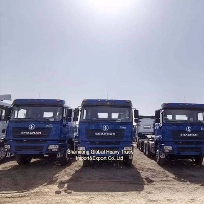 Shacman Trator Camião 6X4 Trator de carga pesada 371HP Prime Mover Dongfeng Rodas Trator Camiões