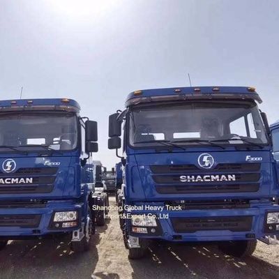 Shacman 6X4 caminhão-trator 371HP Prime Mover com pneus 12.00R20 para carga pesada