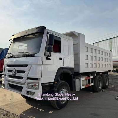 Venda direta de fábrica Utilizado / Novo HOWO camião de descarga 6 * 4 Sinotruk 340HP / 380HP / 400HP Mini camião de despejo