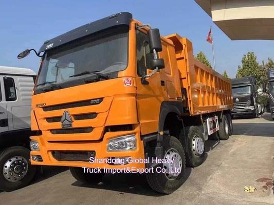 Boa Qualidade 371HP 375HP 6*4 10 Rodas Usadas HOWO Caminhão de Despejo Caminhão de Despejo para Mercado Africano
