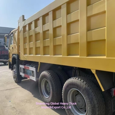 Sinotruck HOWO 6*4 10 Wheeler 20m3 30 toneladas Carrinhos de descarga pesados usados