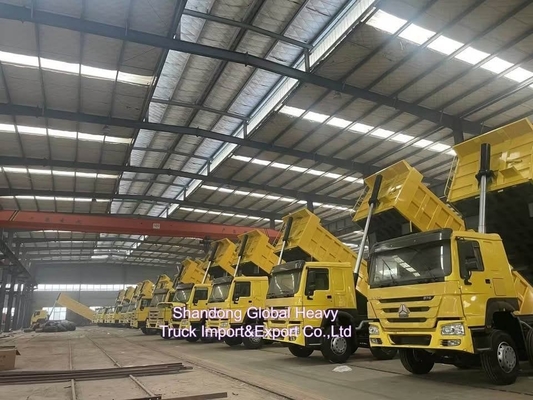 2024 Novo Sinotruk 380HP 6*4 caminhão de despejo HOWO camião de descarga em estoque