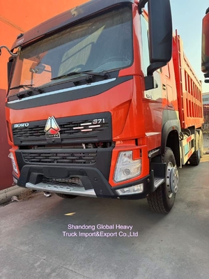 Camiões de descarga V7 Sinotruk HOWO 6 4 Camião de descarga de 30 toneladas Camião de descarga para as Filipinas pronto para envio