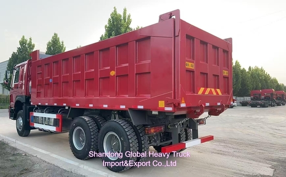Camiões de descarga V7 Sinotruk HOWO 6 4 Camião de descarga de 30 toneladas Camião de descarga para as Filipinas pronto para envio