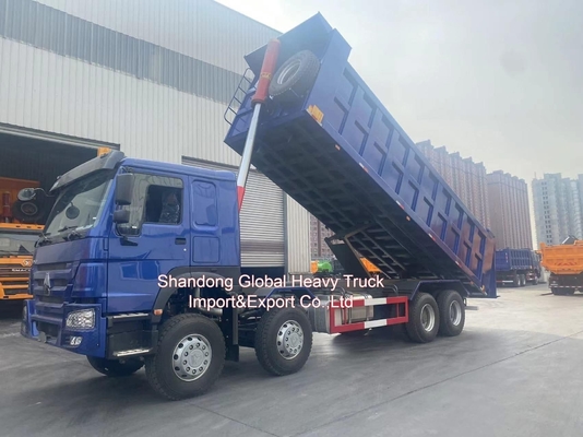 China HOWO camião de descarga de 8x4 12 rodas camiões de descarga RC HOWO 8*4 camião de descarga HOWO