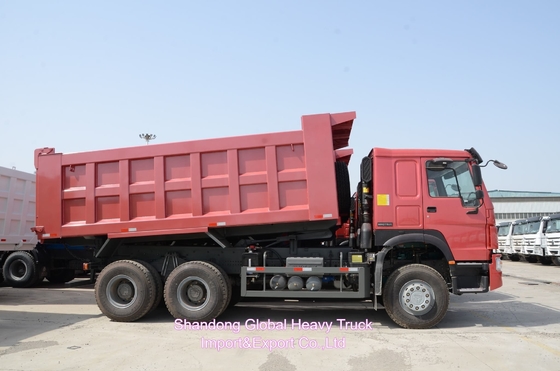 Sinotruk transporte de areia de segunda mão camião de descarga pesado Hohan A7 400HP 6*4