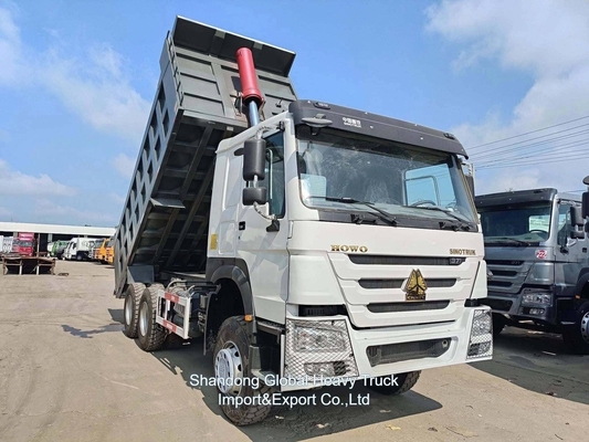 Caminhão pesado usado 6*4 375HP Sinotruk HOWO Caminhão de descarga Caminhão de descarga