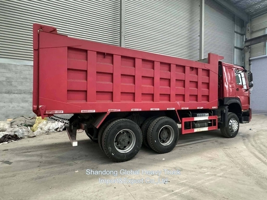 Novo diesel pesado usado 6X4 Sino HOWO Mine Sinotruk Mineração Tipper Tipping Dump Truck
