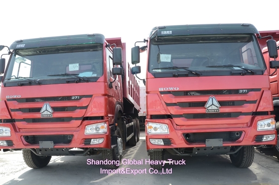 Novo diesel pesado usado 6X4 Sino HOWO Mine Sinotruk Mineração Tipper Tipping Dump Truck