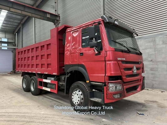 Sinotruk HOWO de alta qualidade camião de descarga usado LHD/Rhd diesel 400 cavalos 6X4 camião de descarga