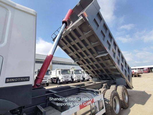 Sinotruck 6X4 HOWO 10 Wheeler Pesado 18 19 20cbm 20m3 Novos caminhões usados