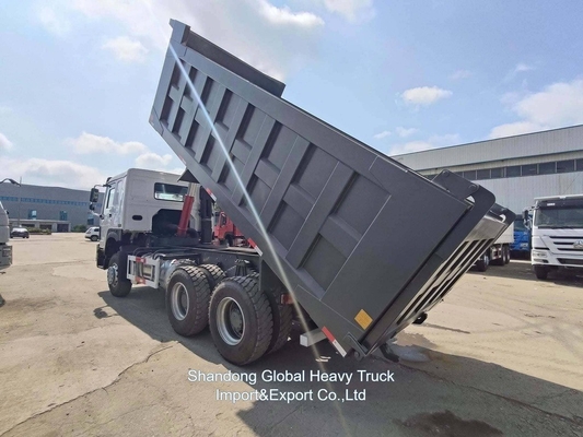 Sinotruck 6X4 HOWO 10 Wheeler Pesado 18 19 20cbm 20m3 Novos caminhões usados