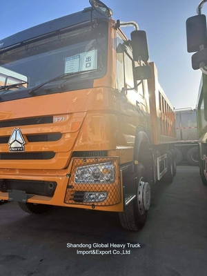 Usado Renovado Direção Esquerda Pesado Tipo 6X4 HOWO camião de 10 rodas camião de 10 rodas