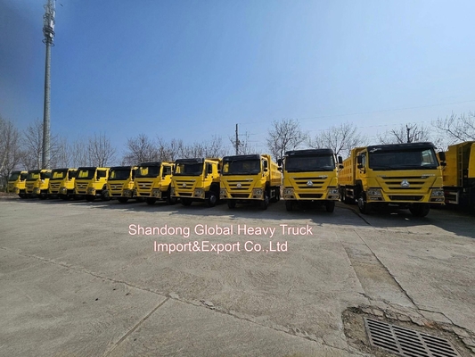 Caminhão pesado nacional da China HOWO 6X4 371HP Caminhão de descargaCaminhão pesado nacional da China