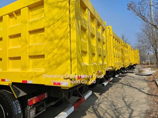 Novo Sinotruk HOWO 30 toneladas de carga pesada Sino Cargo 20cbm 6X4 371HP 380HP 400HP Off Road Dumpper / Tipper Dump Trucks para transporte