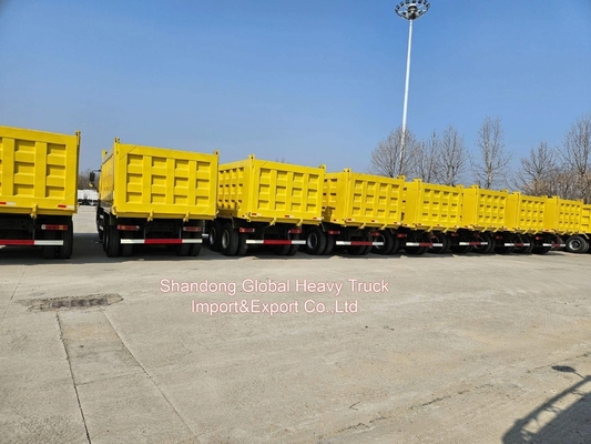 Novo Sinotruk HOWO 30 toneladas de carga pesada Sino Cargo 20cbm 6X4 371HP 380HP 400HP Off Road Dumpper / Tipper Dump Trucks para transporte