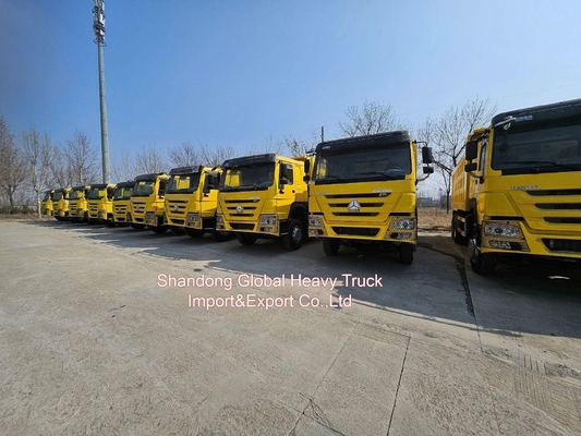 Sinotruck HOWO 6*4 10 Wheeler 20m3 30 toneladas Carrinhos de descarga pesados usados
