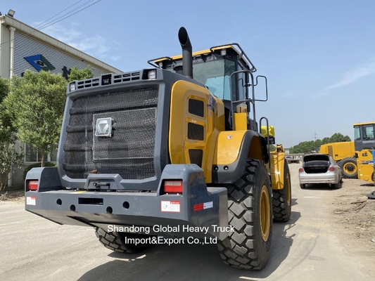 Nova Promoção 5 Ton 4X4 Mini Carregadeira de Rodas com Motor Diesel Zl50gn com Caçamba para Rochas de 3,0 m3