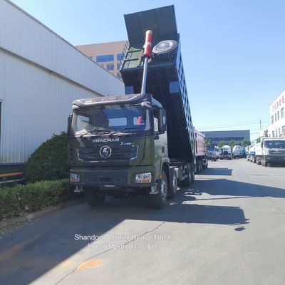 Caminhão Basculante Shacman X3000 8X4 Tração Pesada com Capacidade de Carga de 31-40t e Motor WEICHAI WP12 / WP13