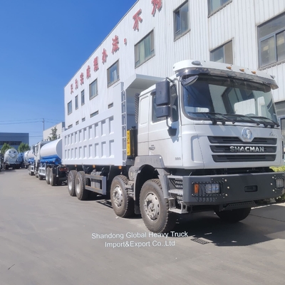 Boa Condição 8*4 10 Rodas 380HP Manual Diesel Basculante Caminhão de Mineração Euro3 Shacman F3000 Dump Truck