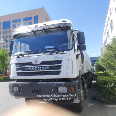 Boa Condição 8*4 10 Rodas 380HP Manual Diesel Basculante Caminhão de Mineração Euro3 Shacman F3000 Dump Truck