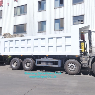 Boa Condição 8*4 10 Rodas 380HP Manual Diesel Basculante Caminhão de Mineração Euro3 Shacman F3000 Dump Truck