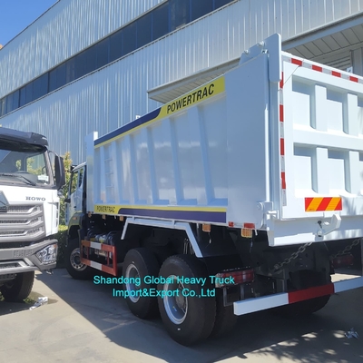 Caminhão Sino Truck com Direção à Direita HOWO Nx 380 6X4 10 Rodas 380HP 430 HP Diesel Novo Cavalo Mecânico Basculante