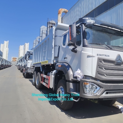 Caminhão Sino Truck com Direção à Direita HOWO Nx 380 6X4 10 Rodas 380HP 430 HP Diesel Novo Cavalo Mecânico Basculante