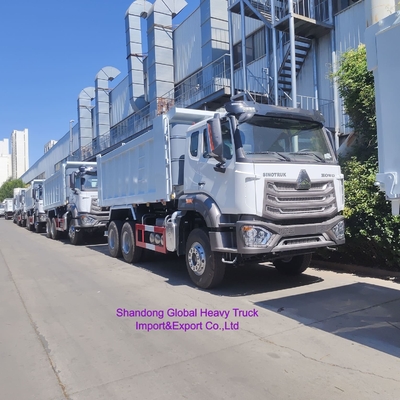 Caminhão Basculante HOWO Nx 6X4 Tração 340/380/420HP Direção à Direita Caminhão Sinotruk