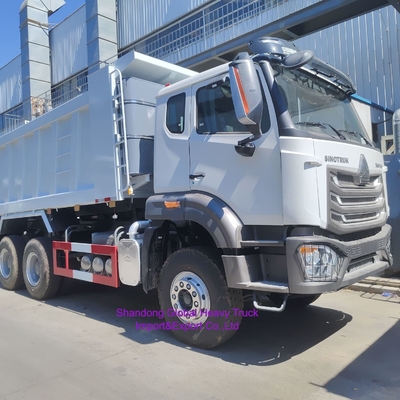 Caminhão basculante usado Sinotruk HOWO 8X4 Ex N Nx de 12 rodas Hohan, 371HP 380HP