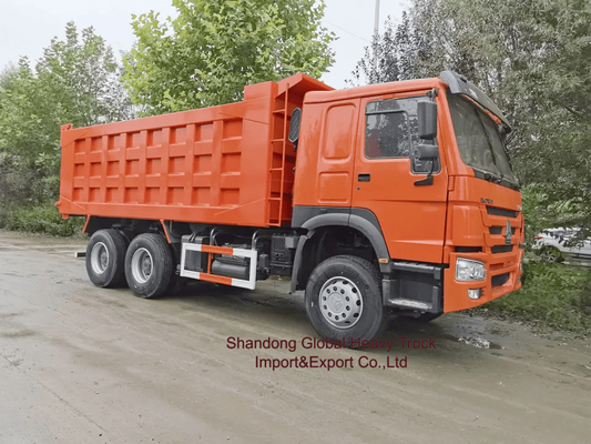 Eficiência na Construção 336 HP 371HP 380HP 400HP 440HP HOWO Caminhão Basculante.