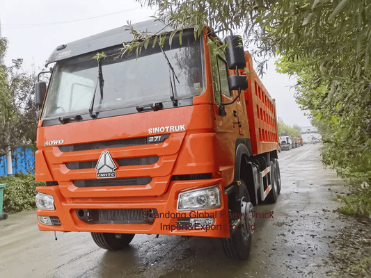 Eficiência na Construção 336 HP 371HP 380HP 400HP 440HP HOWO Caminhão Basculante.