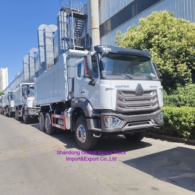 371HP HOWO Nx Haohan 2025 Modelo 6X4/8X4 Sino Diesel Tipper Dump Truck para venda a quente