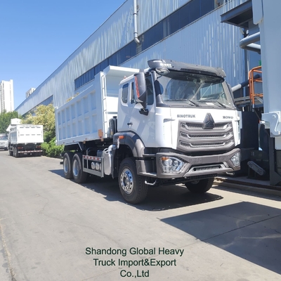 Sinotruk Nx 6X4 371HP 400HP Dumpertipper Diesel Sinotruck 10 rodas 12 rodas usadas HOWO Dump Truck