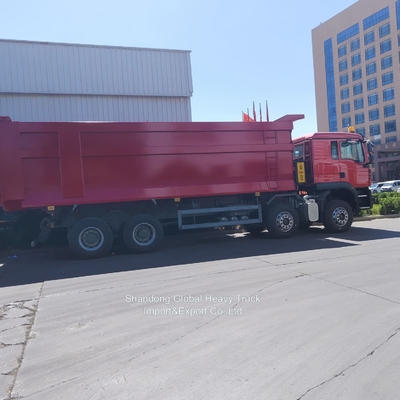 Sinotruk / HOWO Sitrak F3000 A7 371HP 8X4 6X4 Tracotor manual e automático caixa de engrenagens Dump Tipper