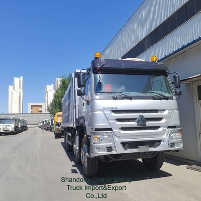 Novo e usado 351/371/375/380/400/460/500/540HP Shacman Sinotruck 8*4 HOWO camião de descarga