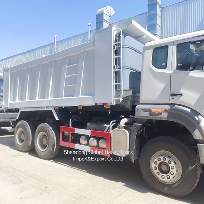 Caminhão basculante Sinotruck de 12 rodas 40-60 toneladas Usado HOWO 8X4 371HP 375HP 380HP Diesel, Direção à Direita