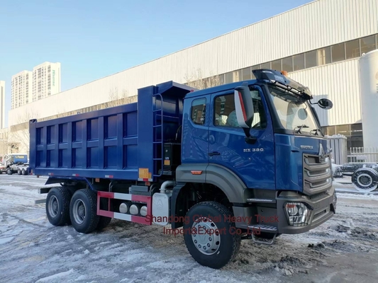 Sinotruk HOWO Nx Tx segunda mão 10 rodas 371 HP 6X4 caminhão de remoção de minas