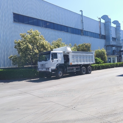 China Sinotruck HOWO 6X4 15ton 10 rodas camiões de desvio 8X4 Wheeler 371HP 375HP camião de descarga usado