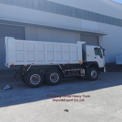 China Sinotruck HOWO 6X4 15ton 10 rodas camiões de desvio 8X4 Wheeler 371HP 375HP camião de descarga usado