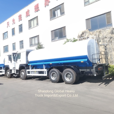 Carreira de Mineração de Alta Pressão Caminhão de Água com Aspersor HOWO 371HP 6*4 Caminhão de Aspersão de Água