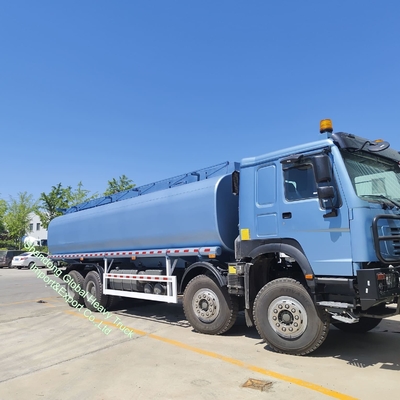 Caminhão de Combustível HOWO Trailer 8*4 para Serviço Pesado 33.000 Litros, Tanque de Combustível Diesel, Caminhão-Tanque de Óleo