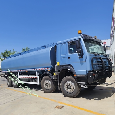 Alto Sinotruk 8*4 12 Rodas LHD Rhd Combustível Diesel Gas Oil Delivery Usado Tanque Cisterna Cisterna