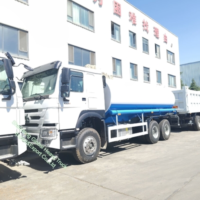 Caminhão-tanque de água potável Sino HOWO Marca 6*4 20000L Caminhão-tanque de água de aço inoxidável