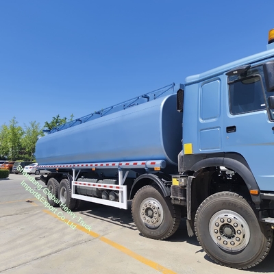 Caminhão de Combustível HOWO Trailer 8*4 para Serviço Pesado 33.000 Litros, Tanque de Combustível Diesel, Caminhão-Tanque de Óleo