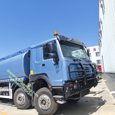 Caminhão de Combustível HOWO Trailer 8*4 para Serviço Pesado 33.000 Litros, Tanque de Combustível Diesel, Caminhão-Tanque de Óleo