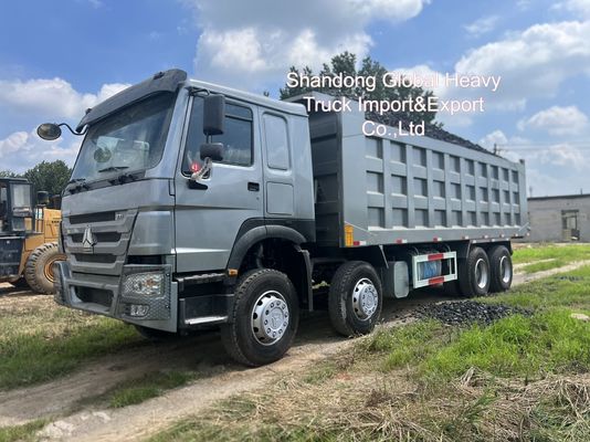 Sinotruk HOWO Pequeno caminhão de descarga traseiro leve Ming Mining 30 40 50 toneladas 8X4 10 12