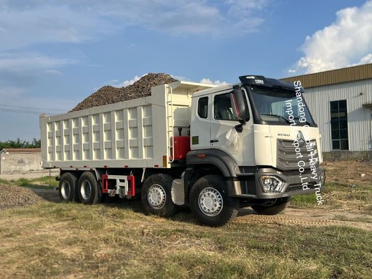 Sinotruk HOWO Pequeno caminhão de descarga traseiro leve Ming Mining 30 40 50 toneladas 8X4 10 12